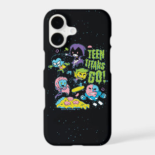 Teen Titans Go! Graphisme pizza des années 90 dé