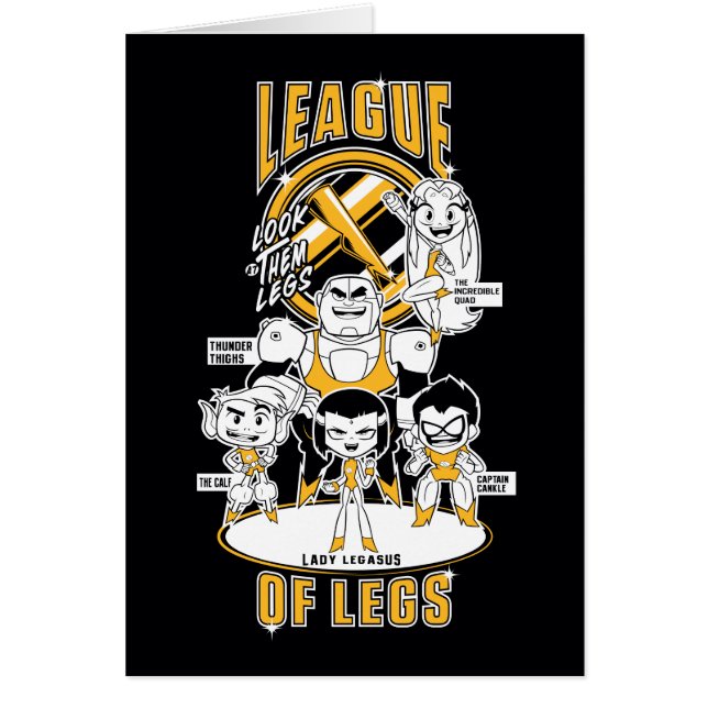 Teen Titans Go! | League of Legs (Front)