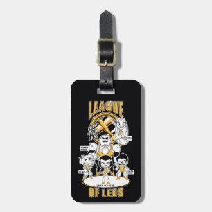 Teen Titans Go!   League of Legs Luggage Tag