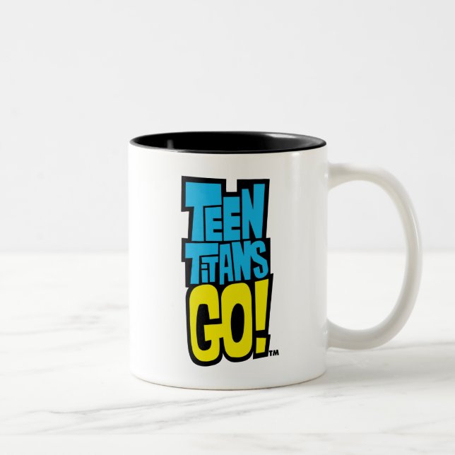 Teen Titans Go! | Logo Two-Tone Coffee Mug (Right)