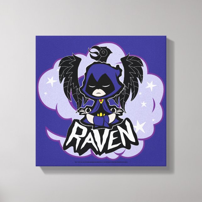 Teen Titans Go! | Raven Attack Canvas Print (Front)