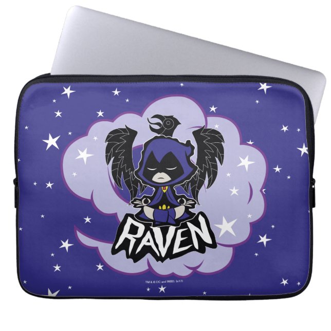 Teen Titans Go! | Raven Attack Laptop Sleeve (Front)