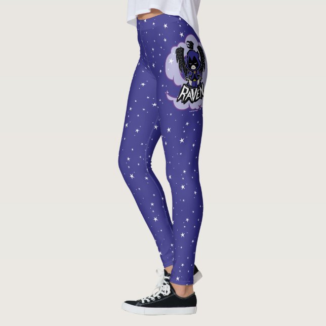 Teen Titans Go! | Raven Attack Leggings (Left)