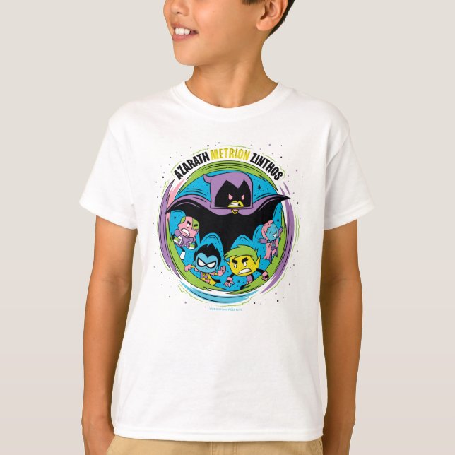Teen Titans Go! | Raven "Azarath Metrion Zinthos" T-Shirt (Front)