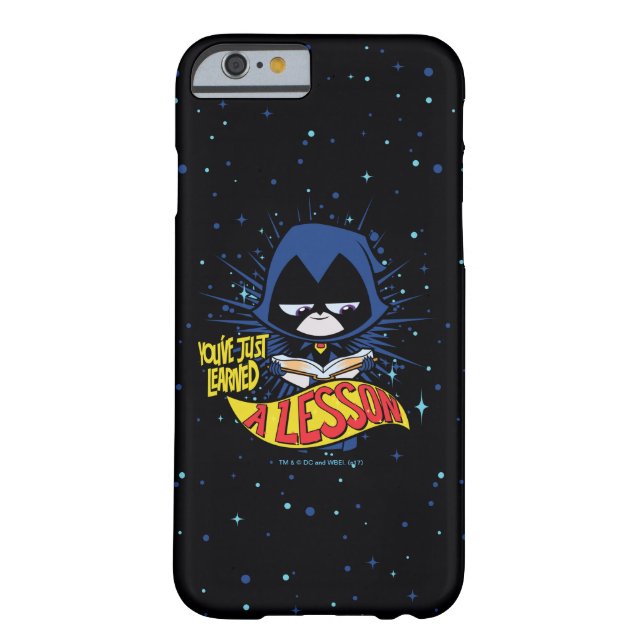 Teen Titans Go! | Raven "Learned A Lesson" Case-Mate iPhone Case (Back)