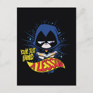 Teen Titans Go! Raven "Learned A Lesson" Postcard