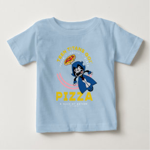 Teen Titans Go! Raven "Truth Justice Pizza" Baby T-Shirt