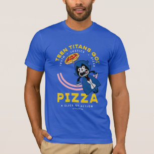 Teen Titans Go! Raven "Truth Justice Pizza" T-Shirt