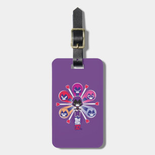 Teen Titans Go!   Raven's Emoticlones Luggage Tag