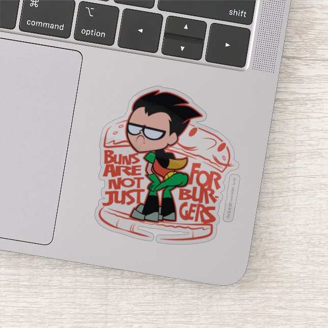 Teen Titans Go! | Robin Booty Scooty Buns (Detail)