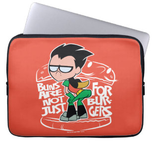 Teen Titans Go!   Robin Booty Scooty Buns Laptop Sleeve