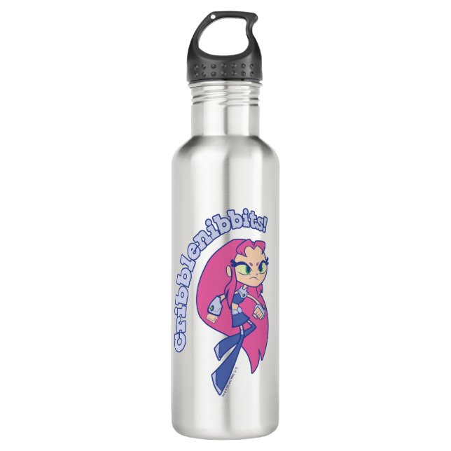 Teen Titans Go! | Starfire "Cribblenibbits!" 710 Ml Water Bottle (Front)