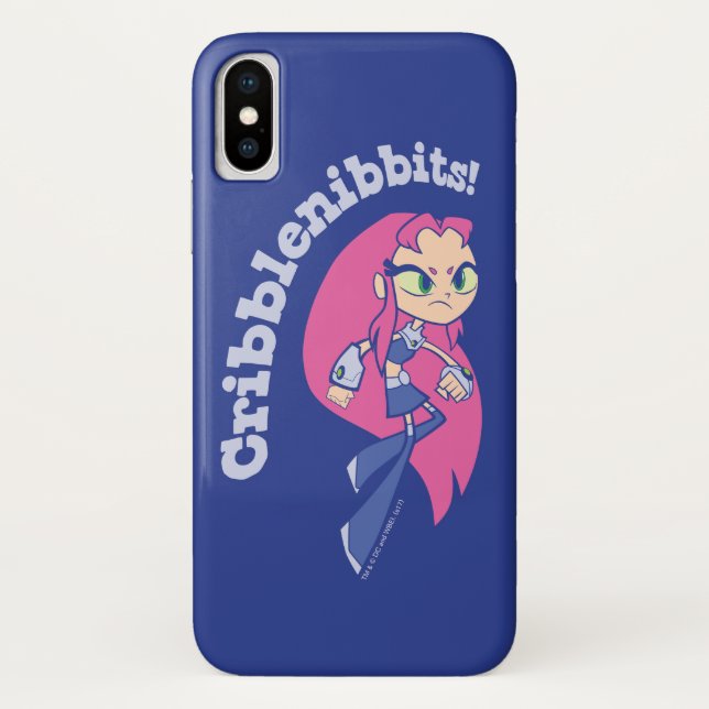 Teen Titans Go! | Starfire "Cribblenibbits!" Case-Mate iPhone Case (Back)