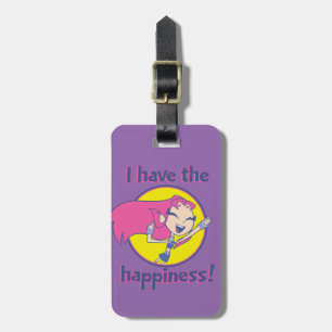 Teen Titans Go!   Starfire "I Have The Happiness" Luggage Tag