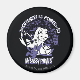 Teen Titans Go! Starfire & Mr Sassy Pants Magnet