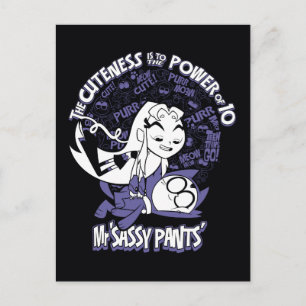 Teen Titans Go! Starfire & Mr Sassy Pants Postcard