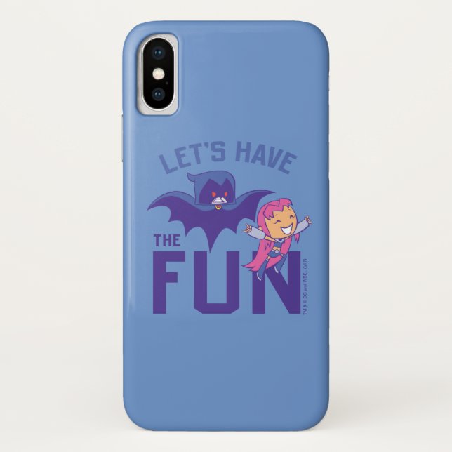 Teen Titans Go! | Starfire & Raven "Have The Fun" Case-Mate iPhone Case (Back)