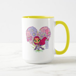 Teen Titans Go!   Starfire's Heart Punch Graphic Mug