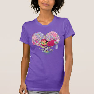 Teen Titans Go! Starfire's Heart Punch Graphic T-Shirt