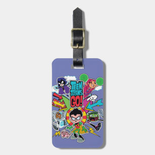 Teen Titans Go!   Team Arrow Graphic Luggage Tag
