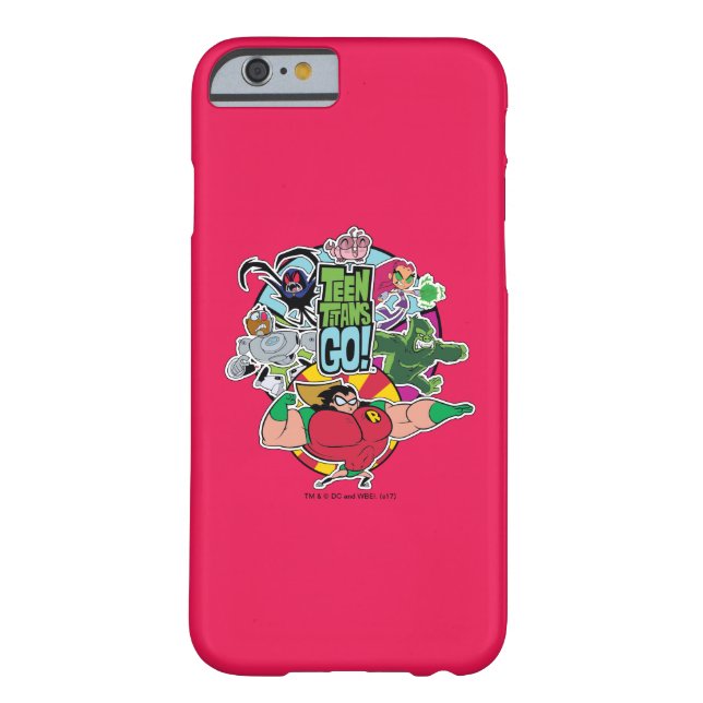 Teen Titans Go! | Team Group Graphic Case-Mate iPhone Case (Back)