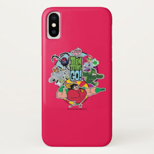 Teen Titans Go! Team Group Graphic Case-Mate iPhone Case