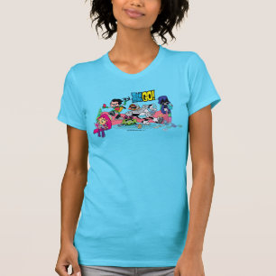 Teen Titans Go! Tentacled Monster Approaches T-Shirt