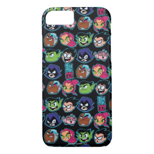 Teen Titans Go! Titans Head Pattern iPhone 8/7 Case