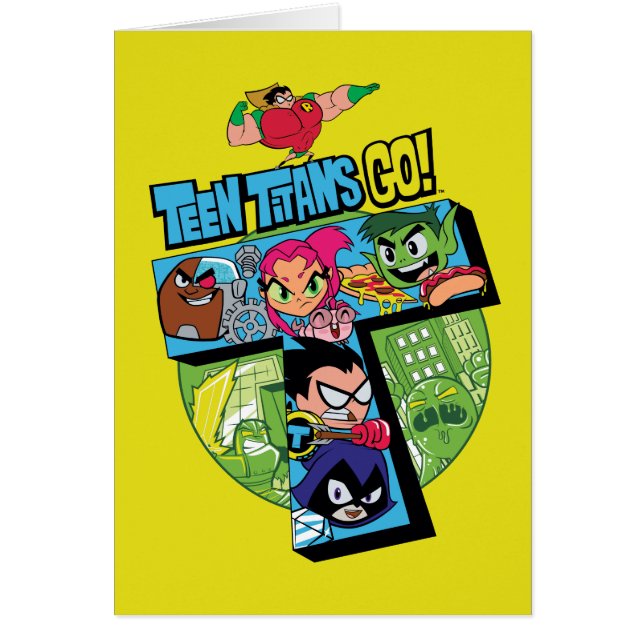 Teen Titans Go! | Titans Tower Collage (Front)