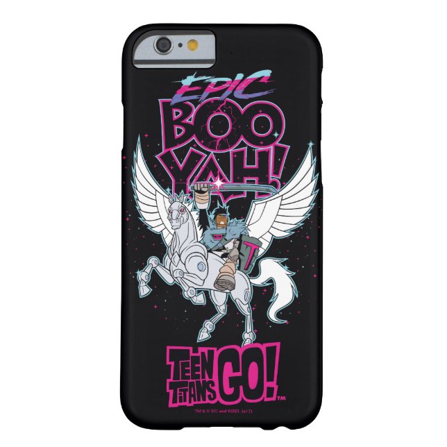 Teen Titans Go! | Warrior Cyborg Riding Pegasus Case-Mate iPhone Case (Back)