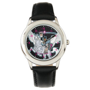 Teen Titans Go!   Warrior Cyborg Riding Pegasus Watch