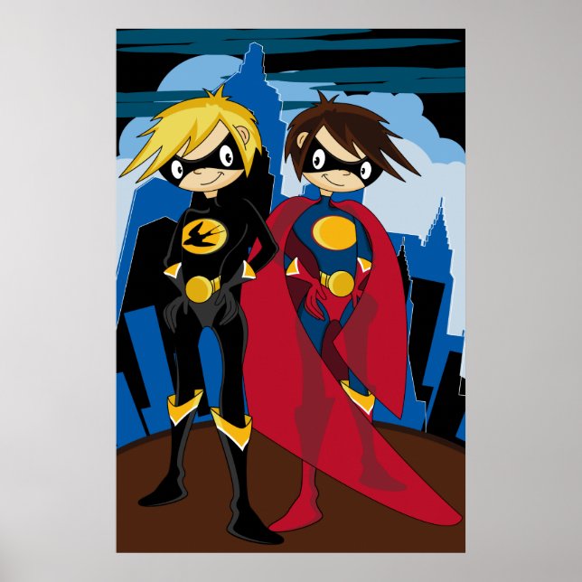 Teenage Superheroes Poster (Front)