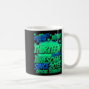 Teenager 13 Year Old For Boys 13 Year Old Boy  Coffee Mug
