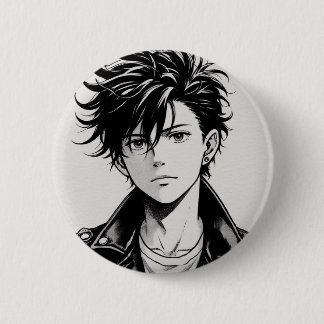 Teenager 2 Inch Round Button