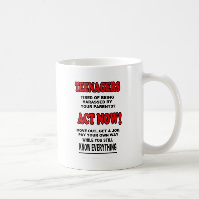 Teenagers Coffee Mug (Right)