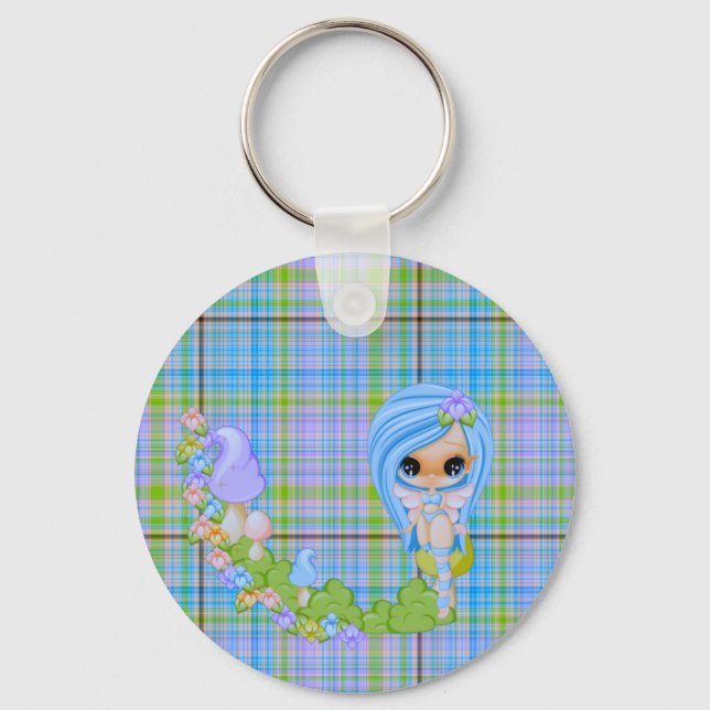 Teensy Fae Cute Faery Keychain (Front)