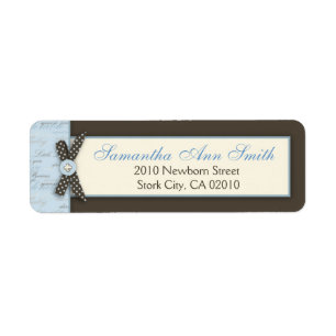 Teeny Toes BLU Return Label