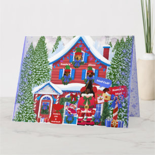Teeny Weenie Santa Elves Cards