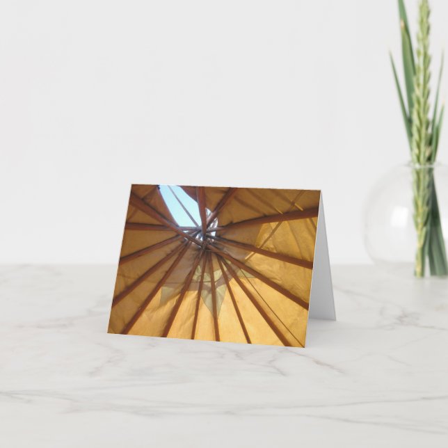 Teepee Card (Front)