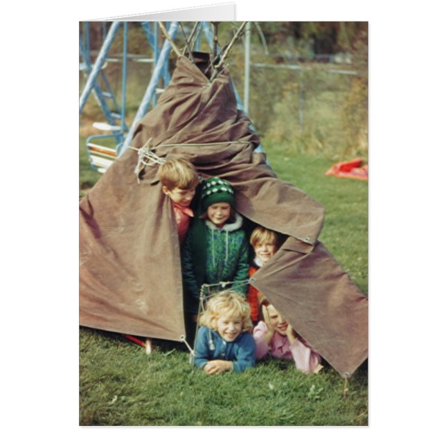Teepee with children (Front)