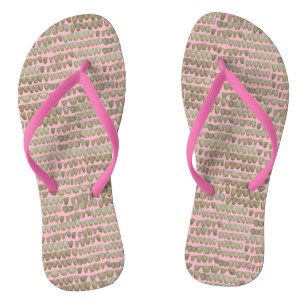 Teeth Dentist Dentistry Orthodontist Pink Oral Flip Flops