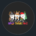 Teeth Halloween Thanksgiving Christmas Kids Men De Classic Round Sticker<br><div class="desc">Teeth Halloween Thanksgiving Christmas Kids Men Dental Squad</div>