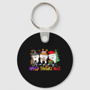Teeth Halloween Thanksgiving Christmas Kids Men De Keychain