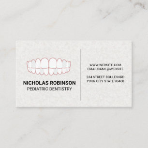 Teeth Icon   Dentistry Business Card