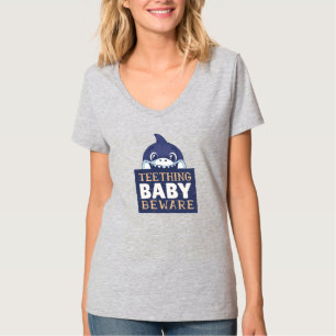Teething Baby Shark T-Shirt