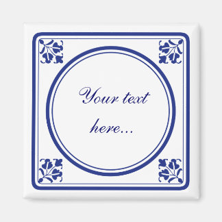 Tegeltje, little Dutch tile Magnet