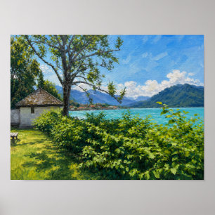 Tegernsee At The Alps Poster