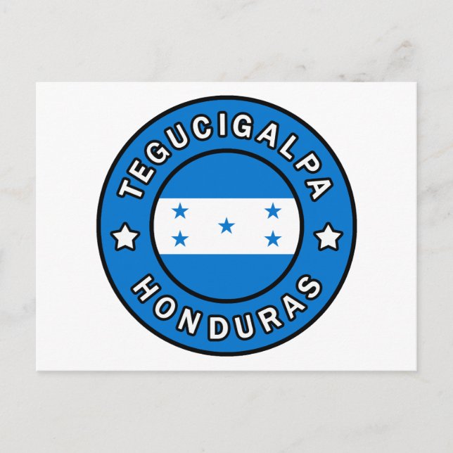 Tegucigalpa Honduras Postcard (Front)