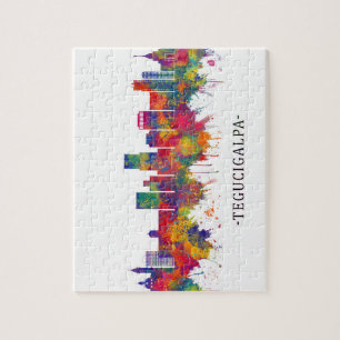Tegucigalpa Honduras Skyline Jigsaw Puzzle