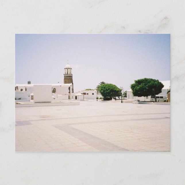 Teguise and nobody else postcard (Front)
